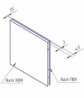 Добор прямой 5 мм, шириной 100 мм