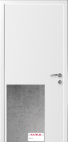 Дверь Kapelli classic гладкая, Бетон
