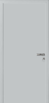 Дверь Kapelli classic гладкая, моноколор RAL7035