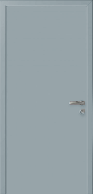 Дверь Kapelli classic гладкая, моноколор RAL7040