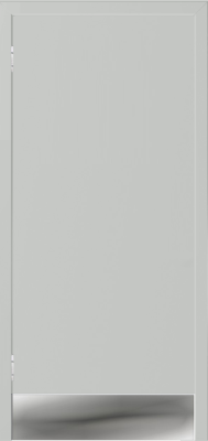 Дверь Kapelli classic маятниковая серая RAL7035