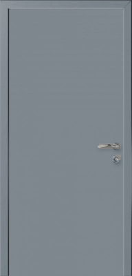 Дверь Kapelli classic гладкая, моноколор RAL7046
