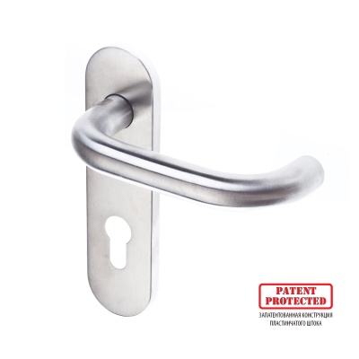 Ручка дверная на планке DOORLOCK 038KP/F-S9 PZ72 для противопожарных дверей