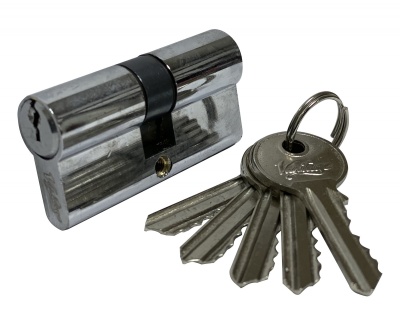 Цилиндр V 60-5 хром, ключ/ключ